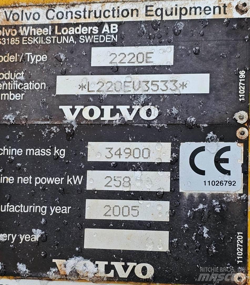 Volvo L220E  휠로우더