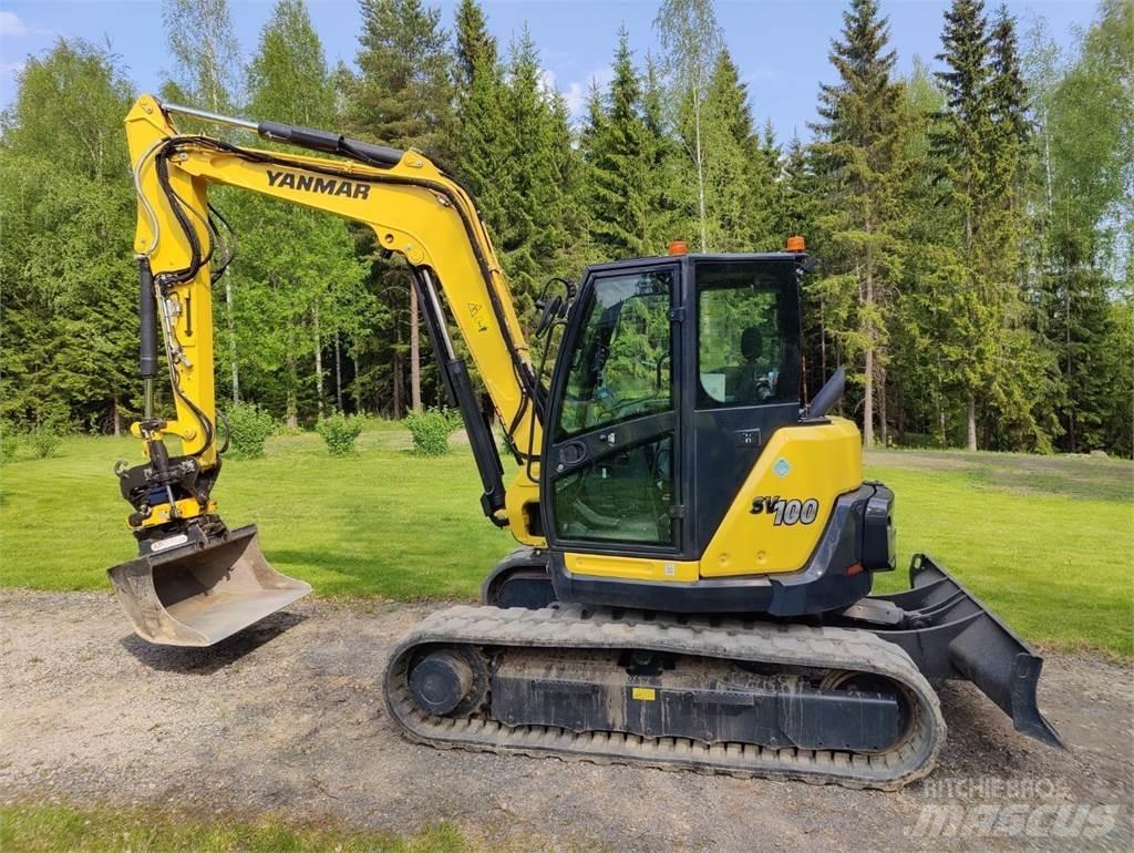 Yanmar SV100-2 중형굴삭기 7톤-28톤