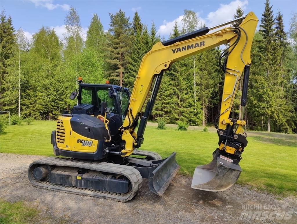 Yanmar SV100-2 중형굴삭기 7톤-28톤