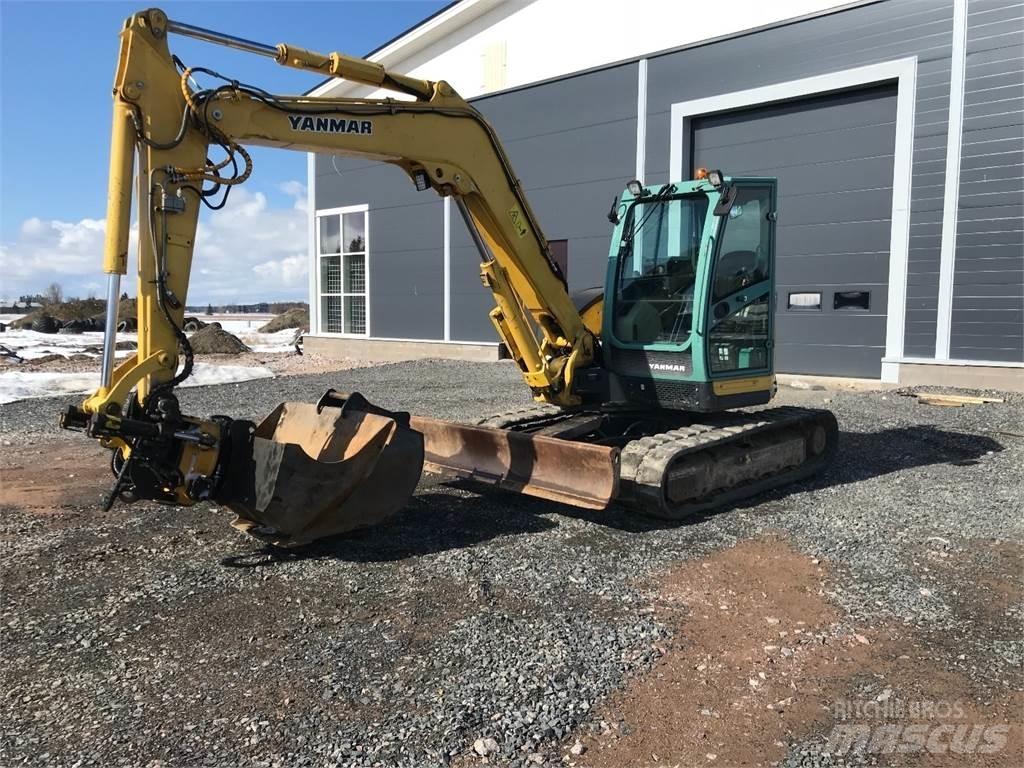 Yanmar Vio 80 중형굴삭기 7톤-28톤