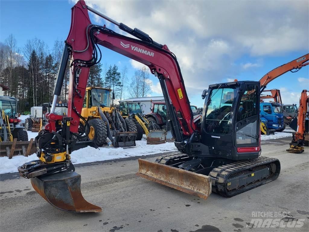 Yanmar Vio 80 중형굴삭기 7톤-28톤
