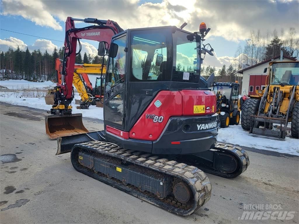 Yanmar Vio 80 중형굴삭기 7톤-28톤