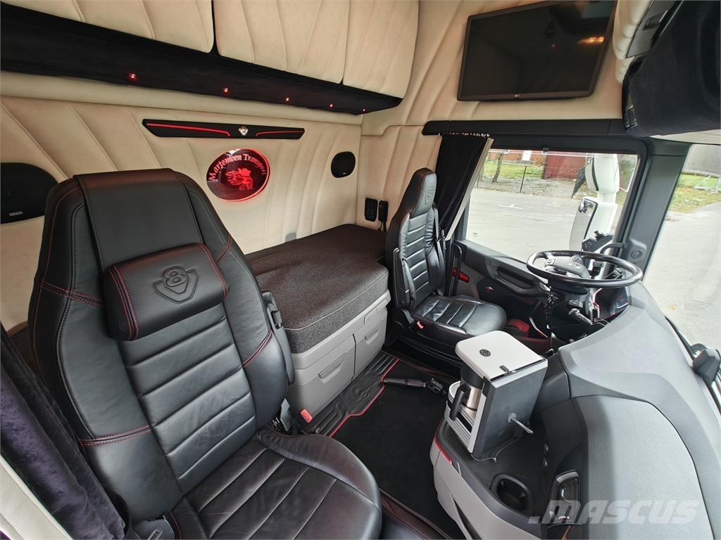 Scania R660 훅 리프트 트럭