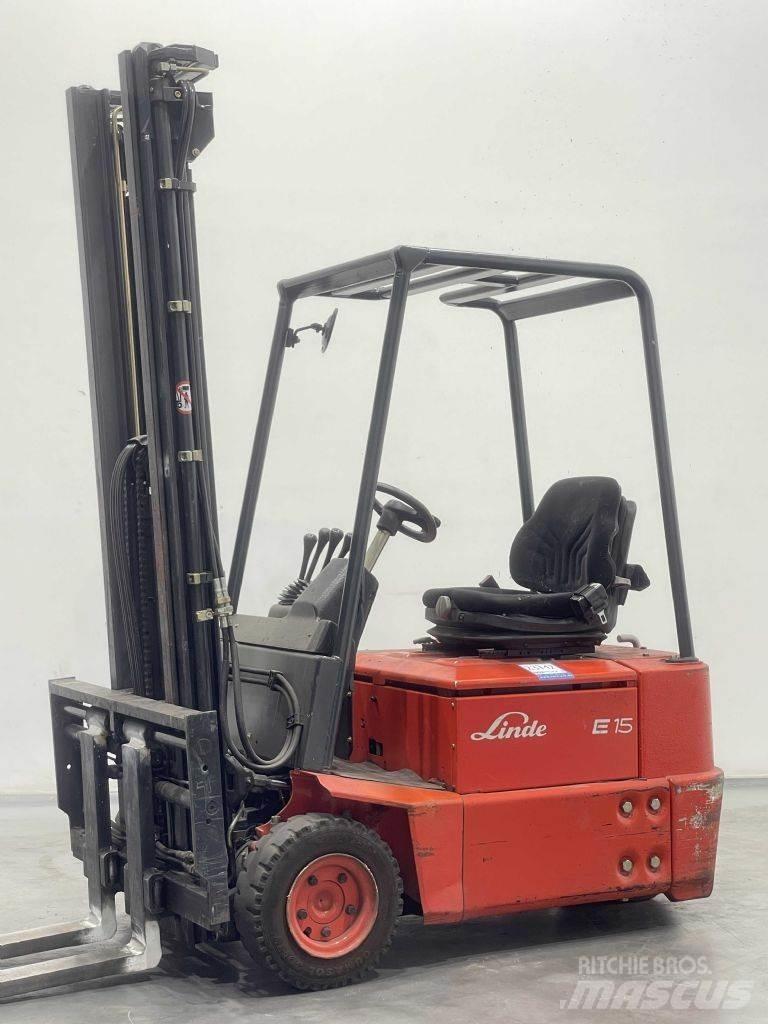 Linde E15Z-02-324 전동 지게차