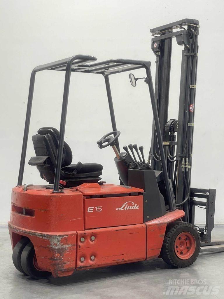 Linde E15Z-02-324 전동 지게차