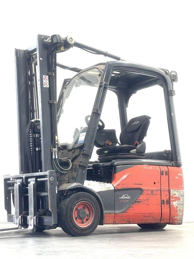Linde E16-02 전동 지게차