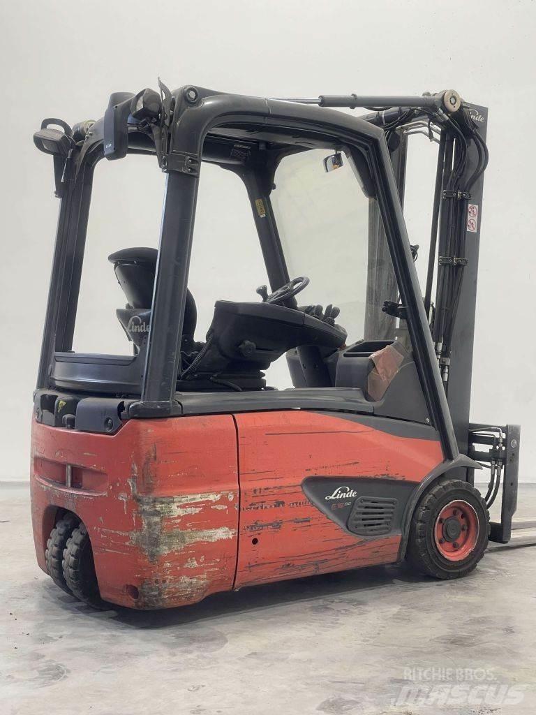 Linde E16-02-386 전동 지게차
