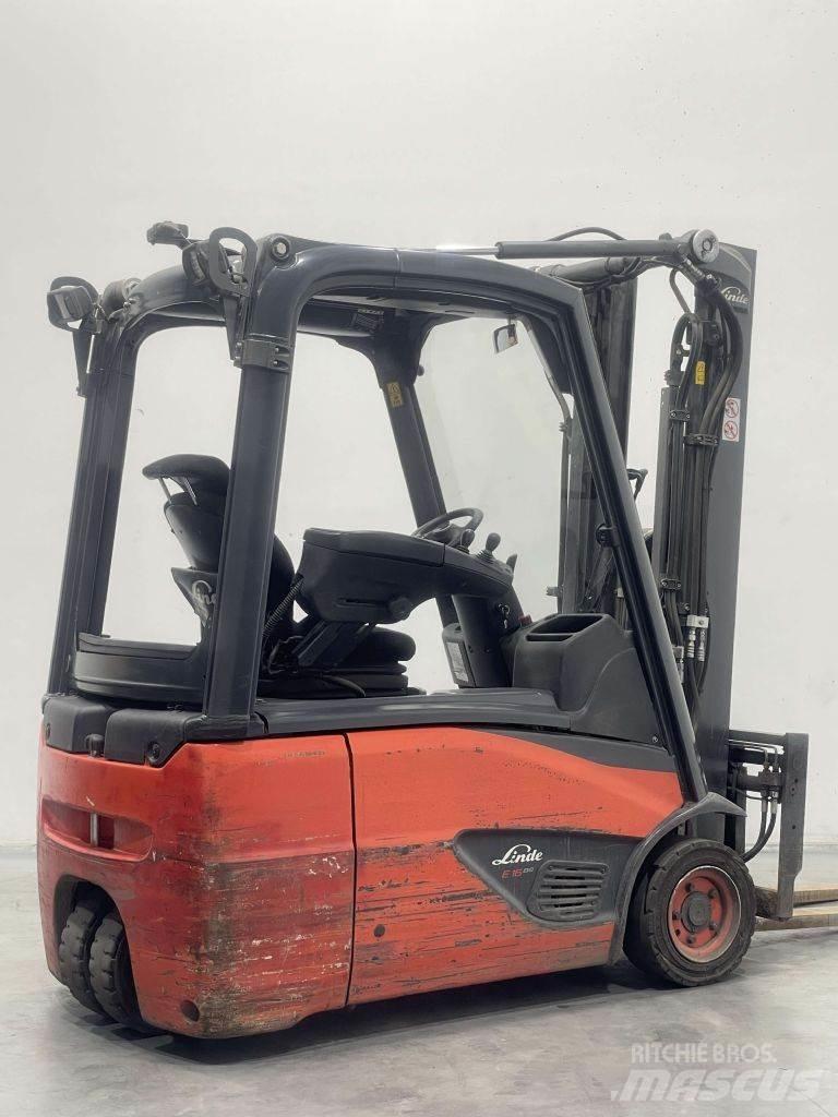 Linde E16-02-386 전동 지게차