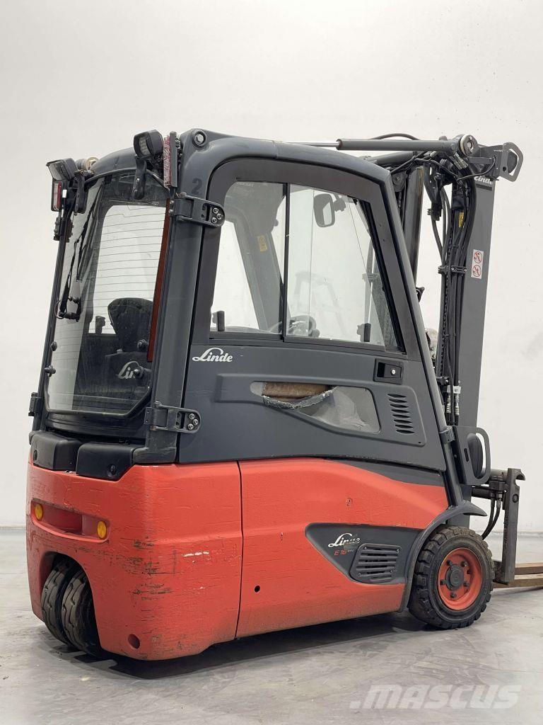 Linde E16-02-386 전동 지게차