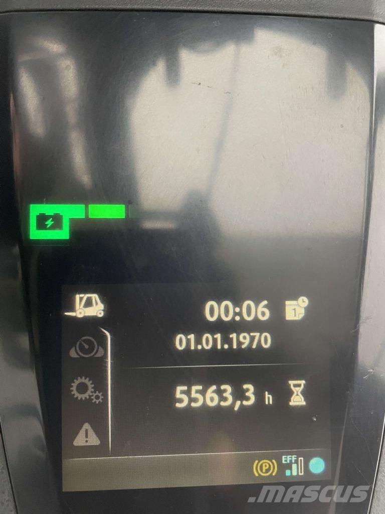 Linde E16-02-386 전동 지게차