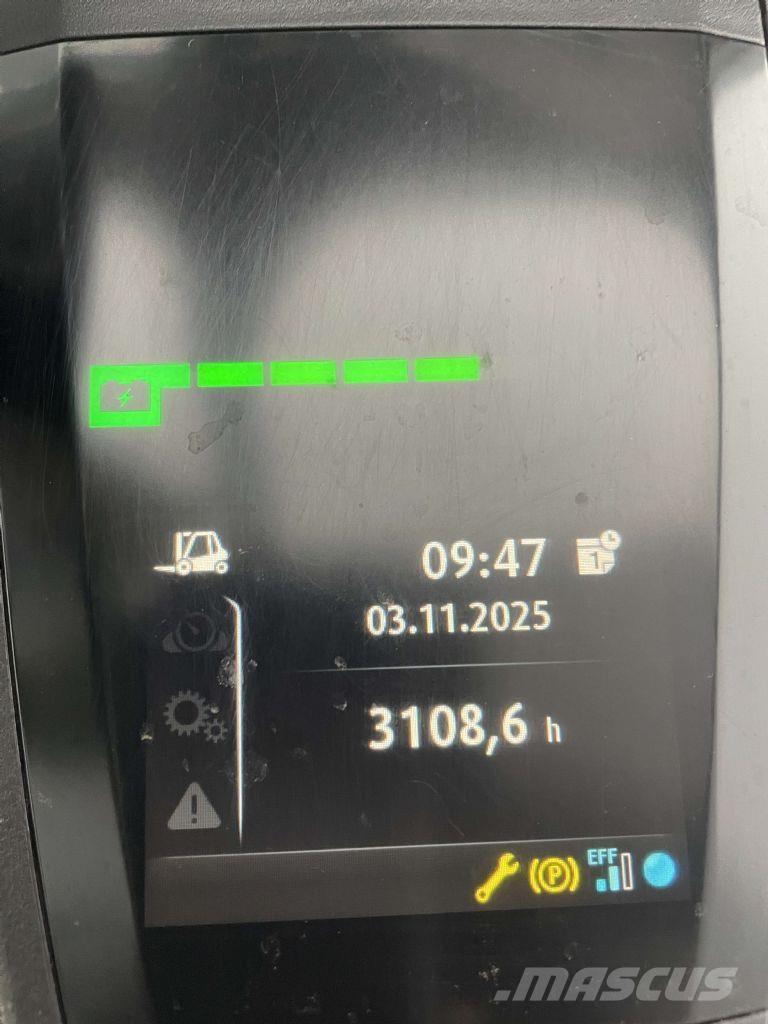 Linde E16-02-386 전동 지게차