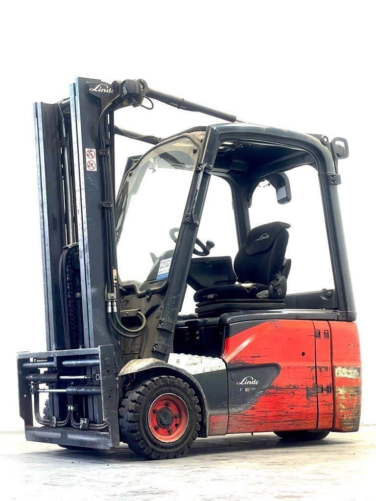 Linde E16-386-EVO 전동 지게차