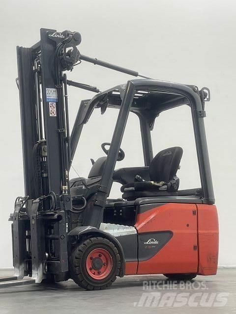 Linde E16C-386-02 EVO 전동 지게차