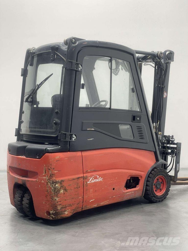 Linde E16L-01-386 전동 지게차