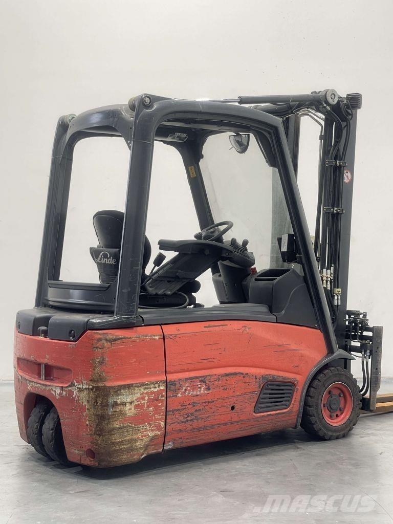 Linde E16L-01-386 전동 지게차