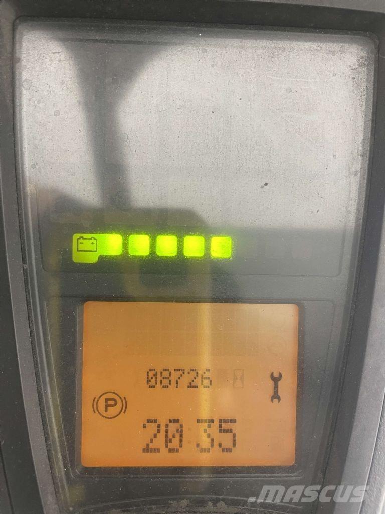 Linde E16L-01-386 전동 지게차