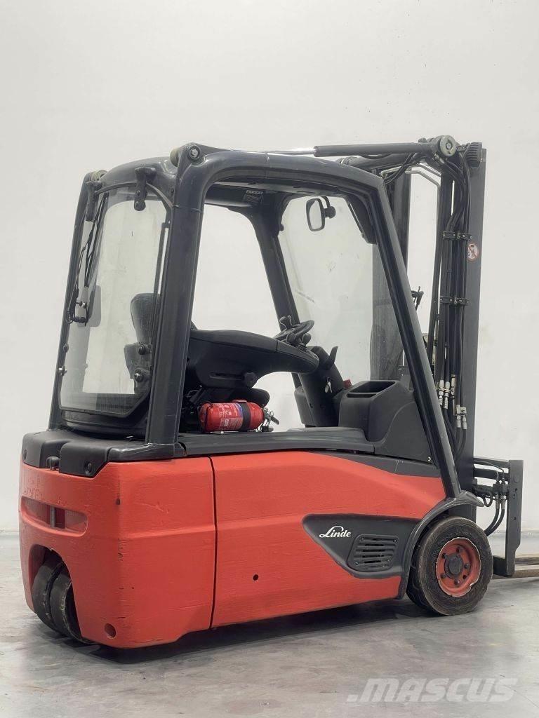 Linde E16L-02-386 전동 지게차