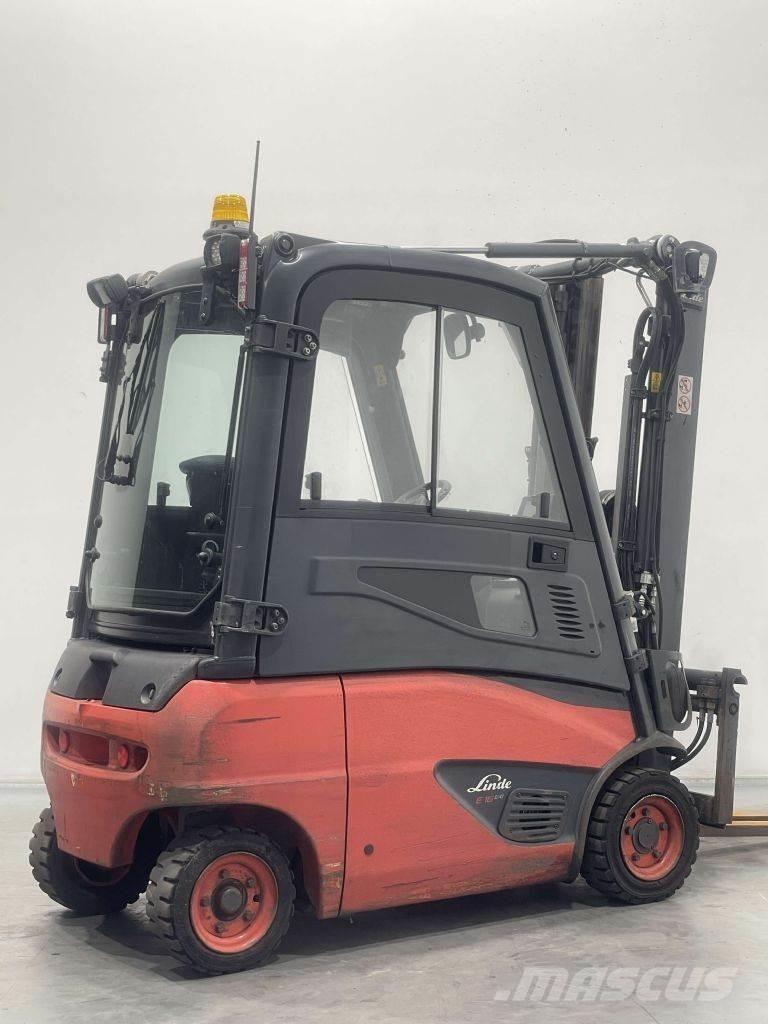 Linde E16P-02-386 전동 지게차