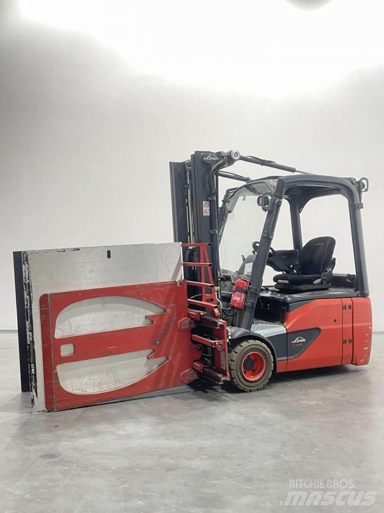 Linde E18-02-386 전동 지게차