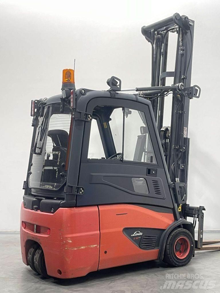 Linde E18-02-386 전동 지게차