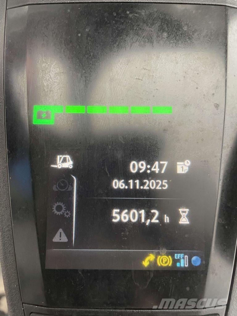 Linde E18-02-386 전동 지게차