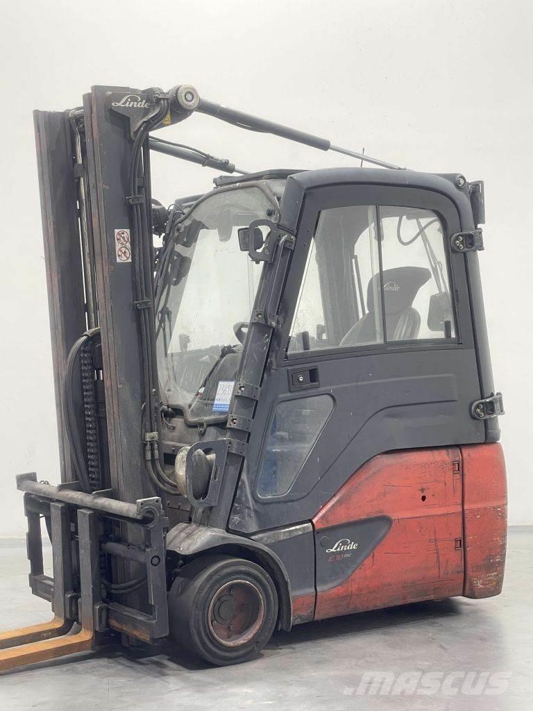 Linde E18-386 전동 지게차