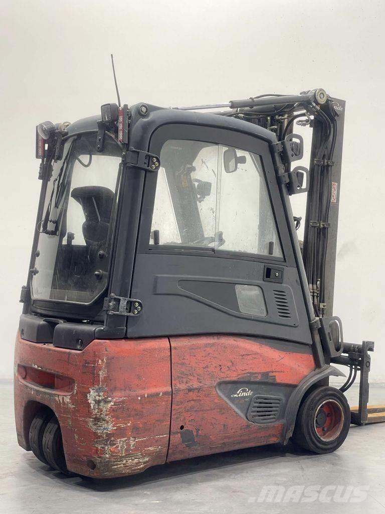 Linde E18-386 전동 지게차