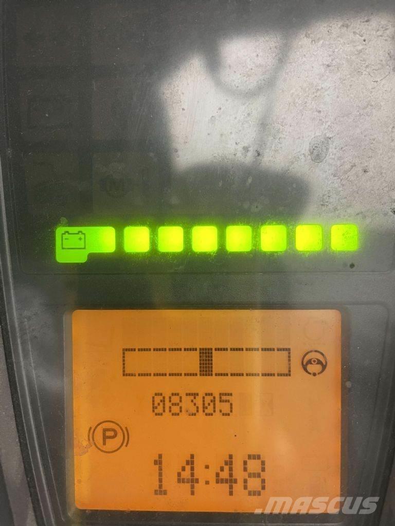 Linde E18-386 전동 지게차