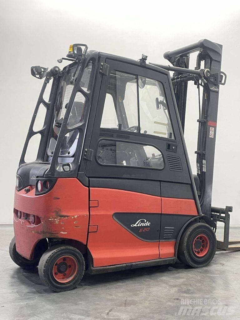 Linde E20-01/600-387 전동 지게차