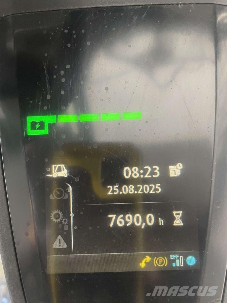 Linde E20L-02-386 전동 지게차