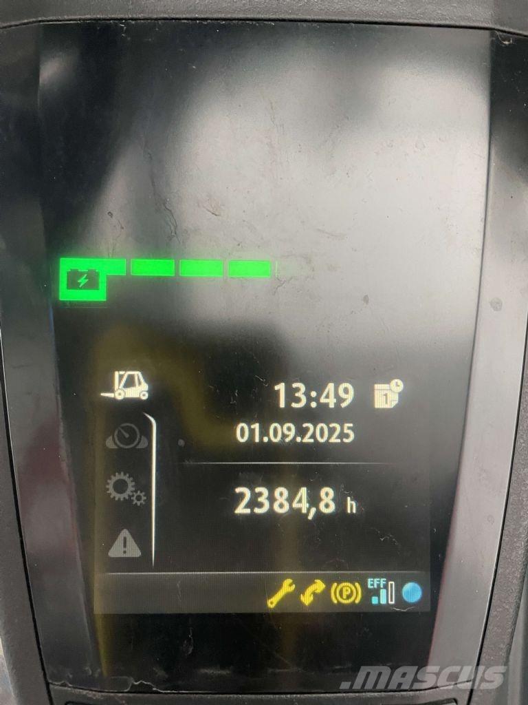 Linde E20L-02-386 전동 지게차