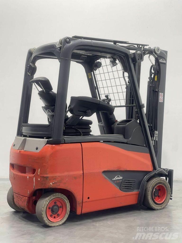 Linde E20PH-02-386 전동 지게차