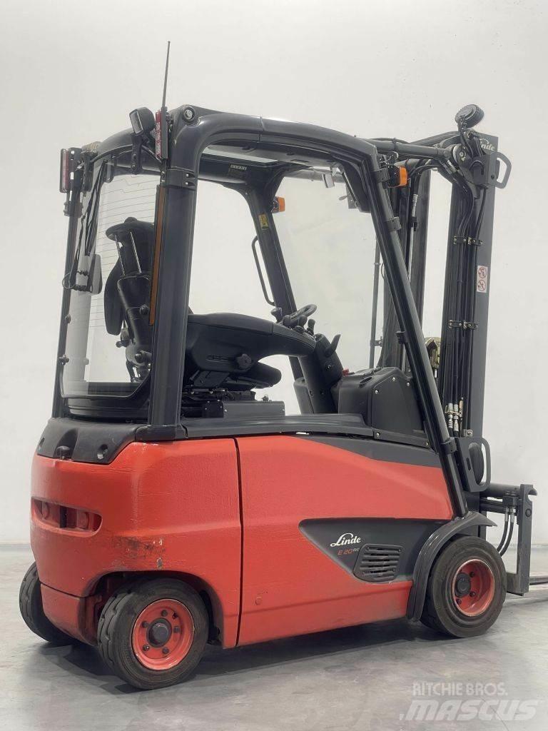 Linde E20PH-02-386 전동 지게차