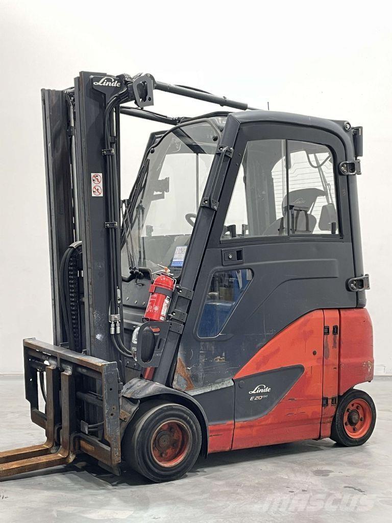 Linde E20PH-02-386 전동 지게차