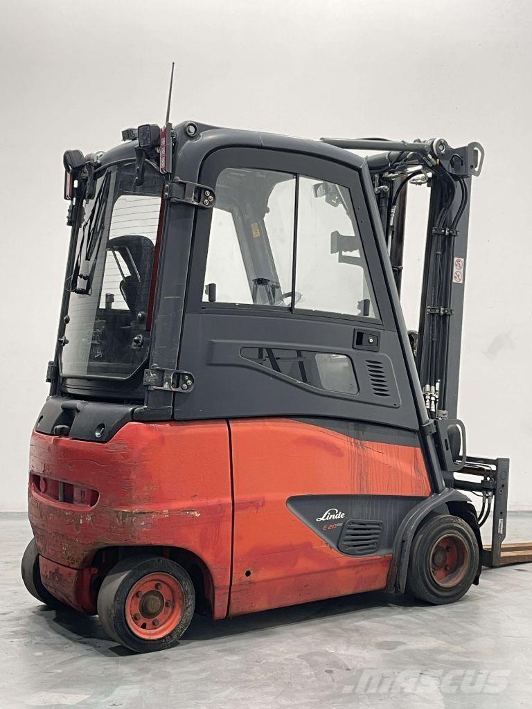 Linde E20PH-02-386 전동 지게차