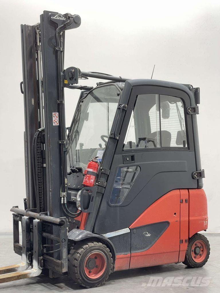 Linde E20PH-02-386 전동 지게차