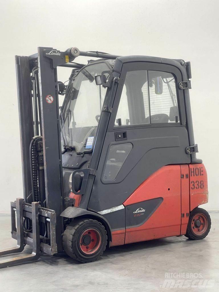 Linde E20PHL-02-386 전동 지게차