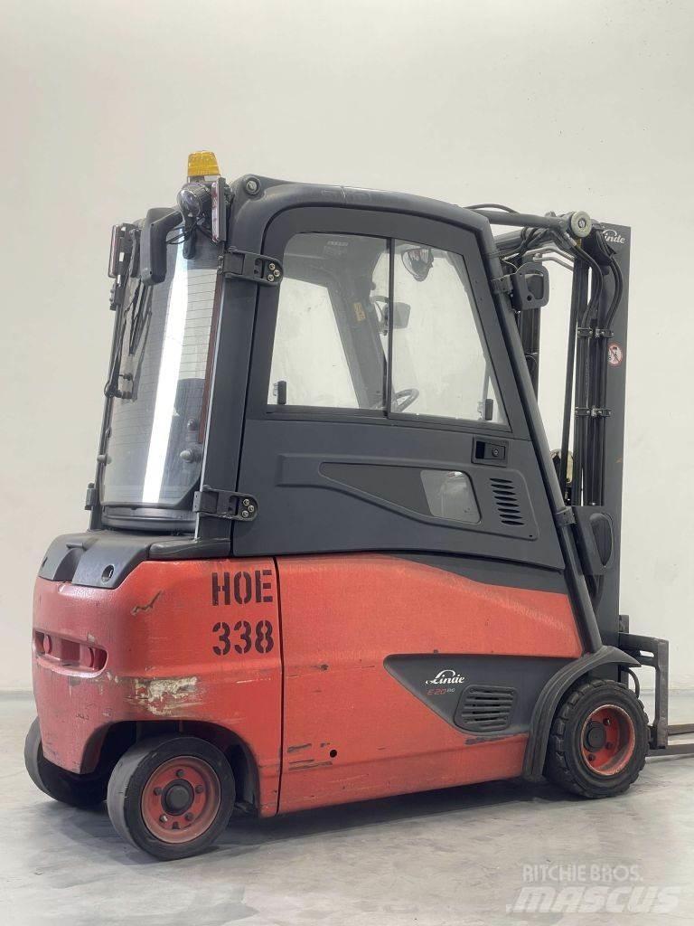 Linde E20PHL-02-386 전동 지게차