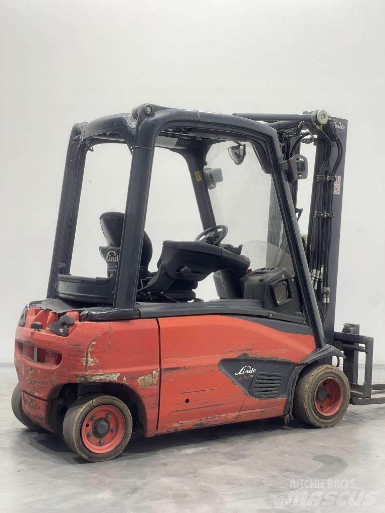 Linde E20PL-02-386 전동 지게차