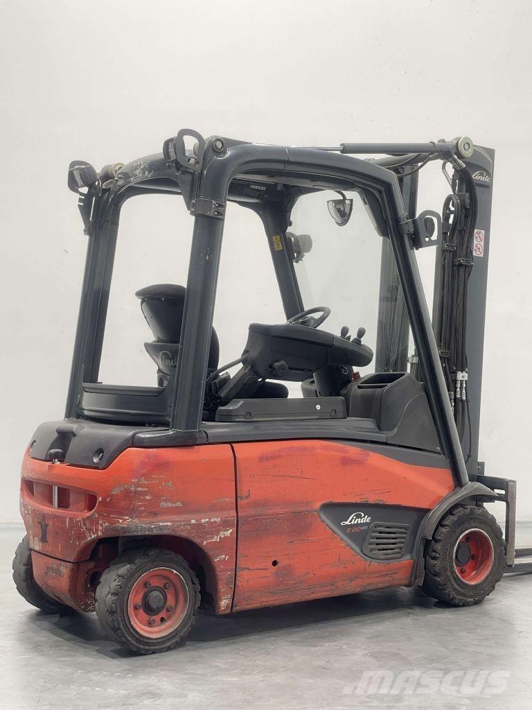 Linde E20PL-02-386 전동 지게차