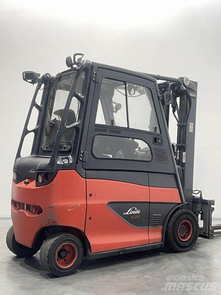Linde E25H-01/600-387 전동 지게차
