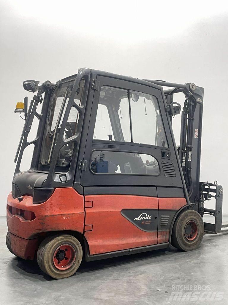 Linde E30L-01-387 전동 지게차