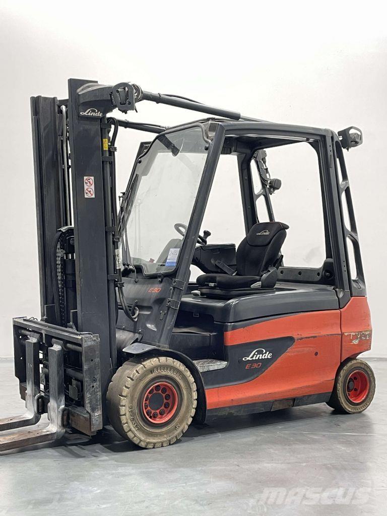 Linde E30L-01-387 전동 지게차