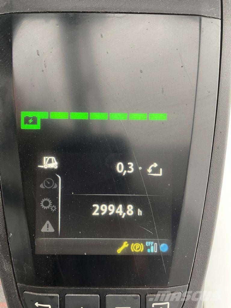 Linde E30L-01-387 전동 지게차