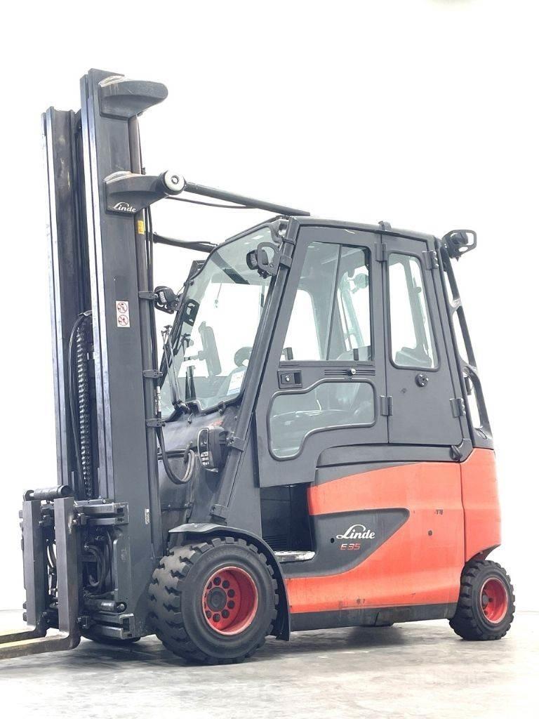 Linde E35HL-01 전동 지게차