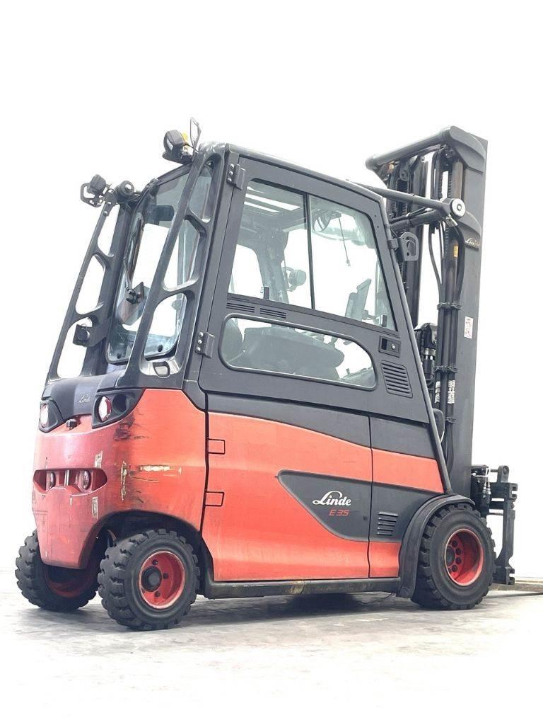 Linde E35HL-01 전동 지게차