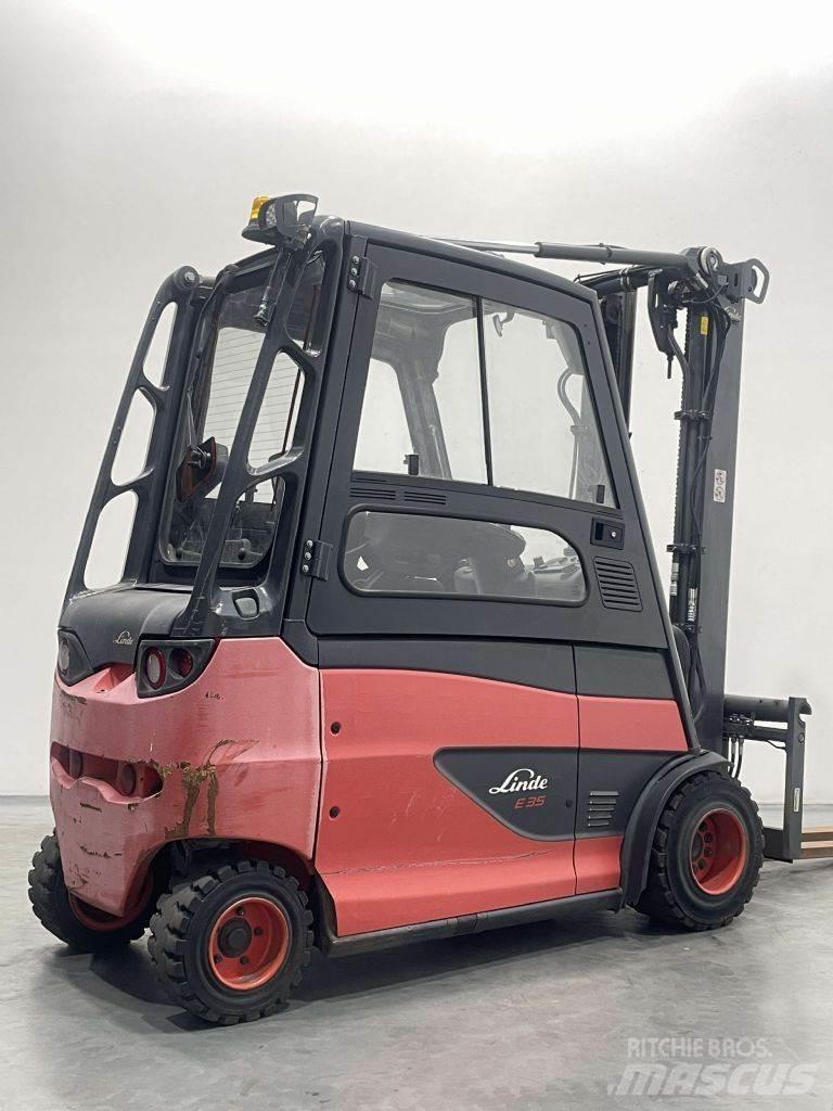 Linde E35HL-01-387 전동 지게차