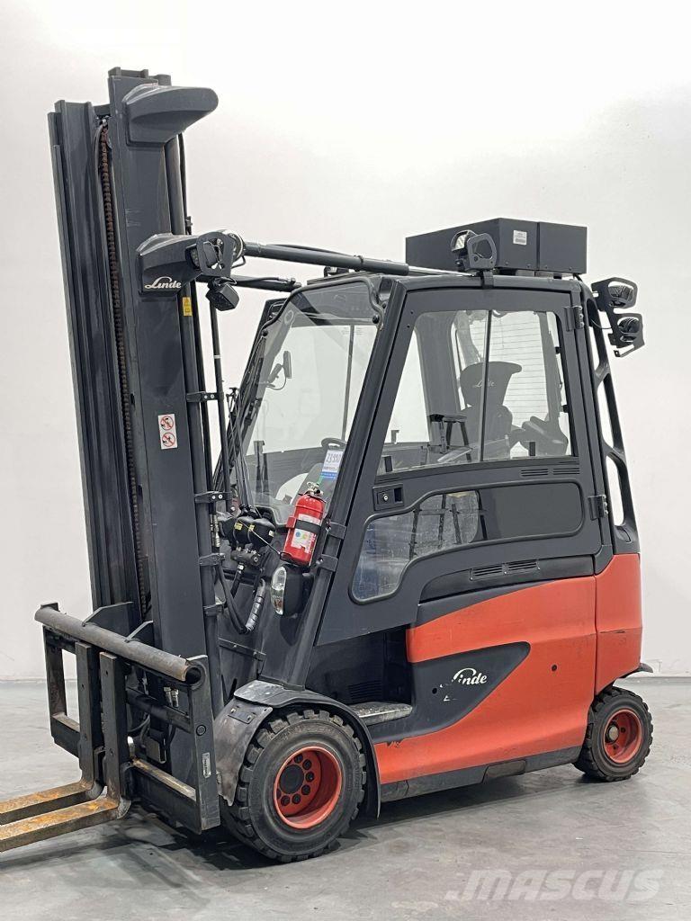 Linde E35HL-01-387 전동 지게차