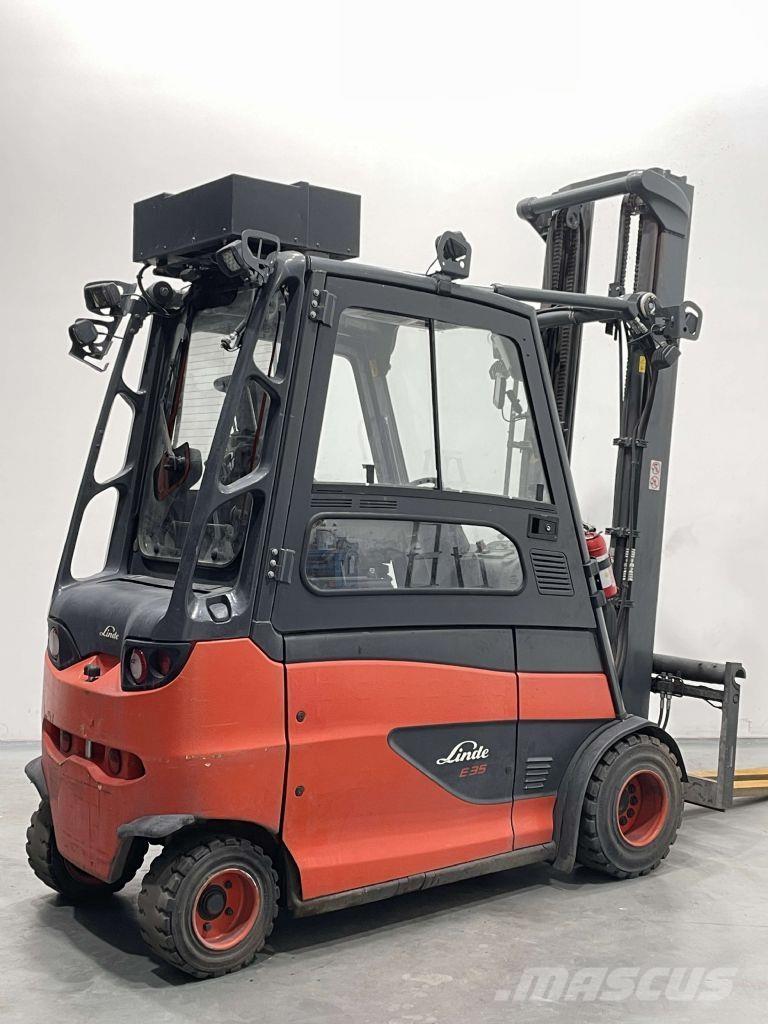 Linde E35HL-01-387 전동 지게차