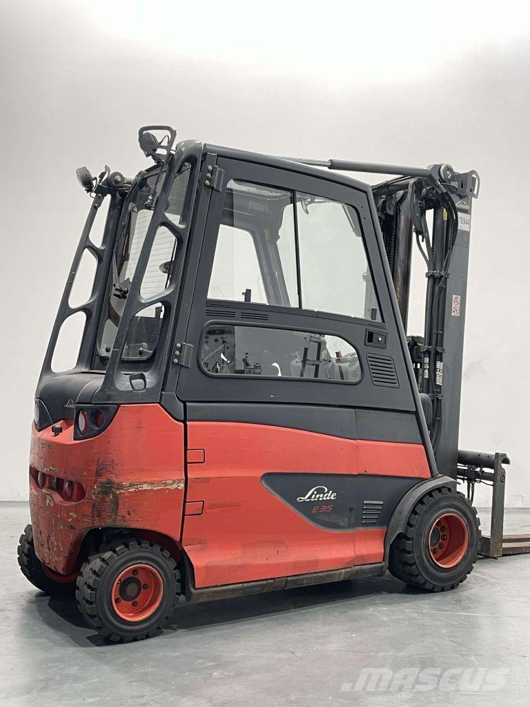 Linde E35HL-01-387 전동 지게차